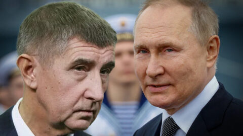 Andrej Babiš (ANO), Vladimir Putin