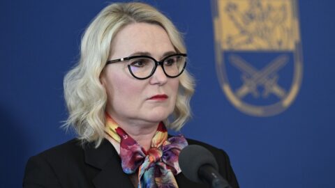 Ministryně obrany Jana Černochová (ODS)