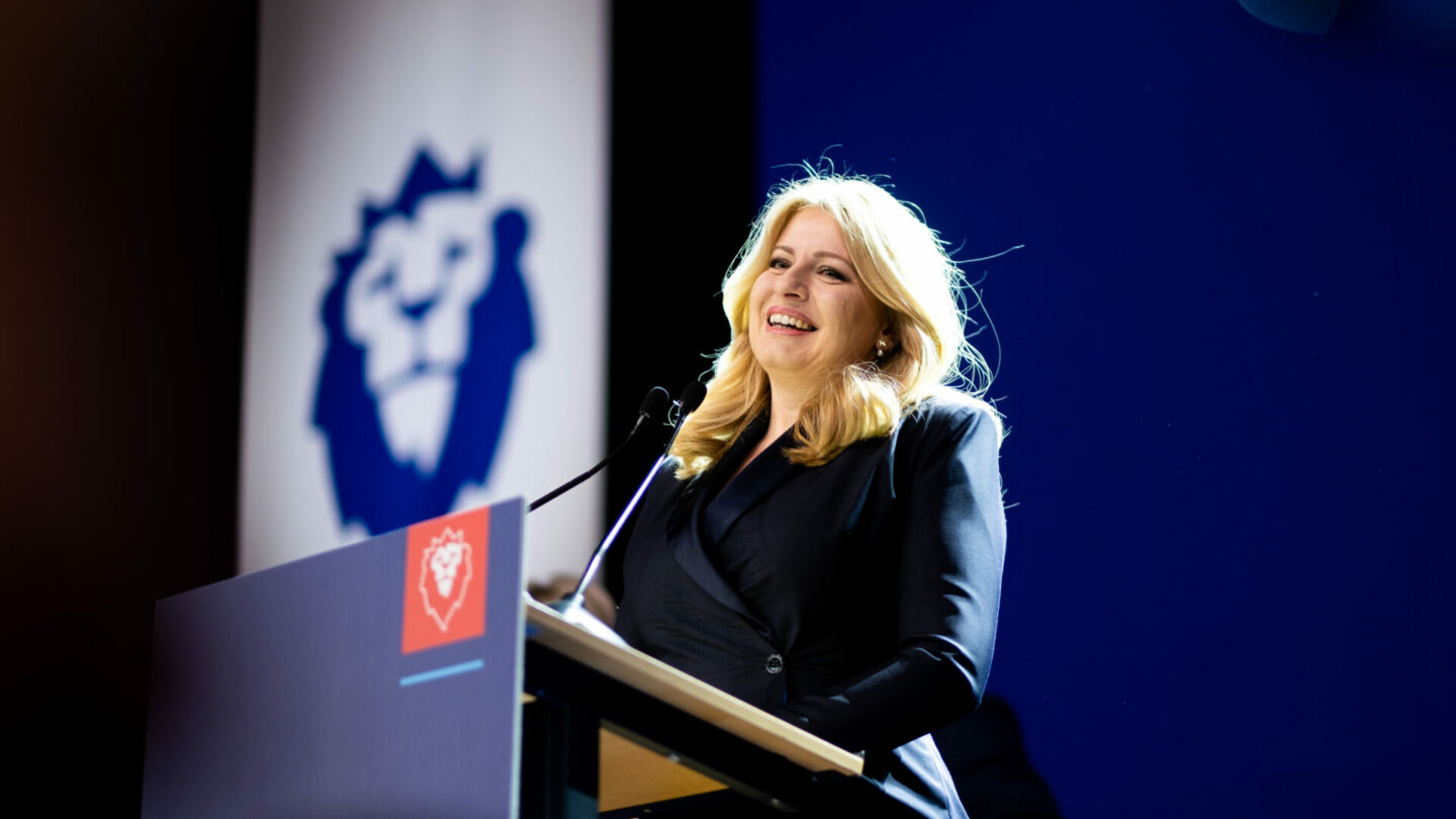 Slovenská prezidentka Zuzana Čaputová