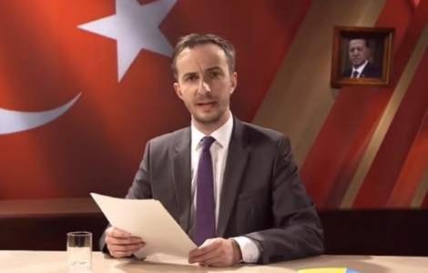 Německý satirik Jan Böhmermann