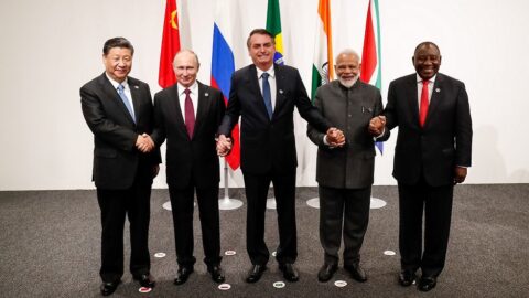 Summit uskupení BRICS v roce 2019.