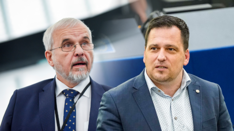 Europoslanci Ivan David (SPD) a Tomáš Zdechovský (KDU-ČSL)