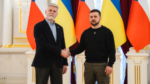 Petr Pavel a Volodymyr Zelenskyj