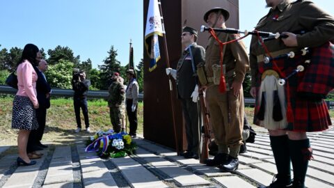 Vzpomínkový akt při příležitosti Operace Anthropoid.