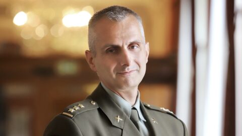 Bezpečnostní analytik, důstojník Armády České republiky a bývalý náčelník Vojenské policie Otakar Foltýn.