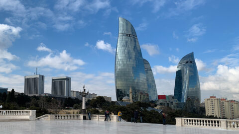 Baku, hlavní město Ázerbájdžánu. Foto: Wikimedia Commons 