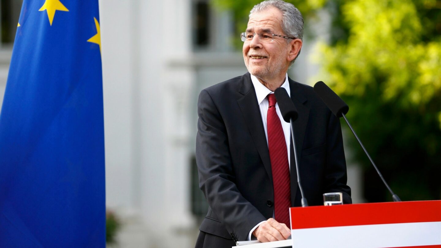 Rakouský prezident Alexander Van der Bellen