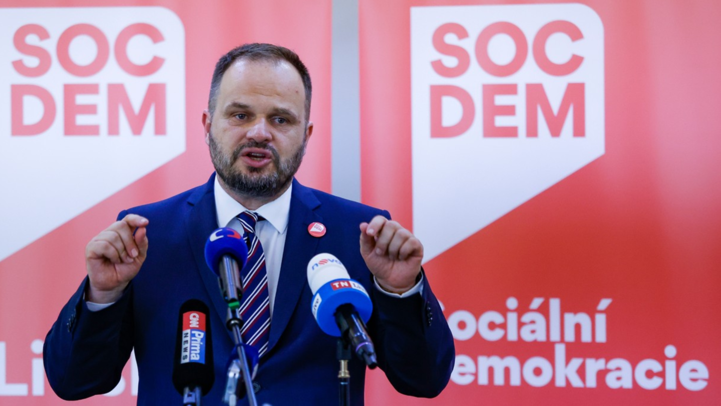 Předseda SOCDEM Michal Šmarda