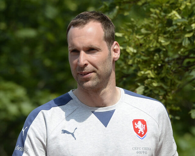 Petr Čech, brankář české fotbalové reprezentace a Arsenalu