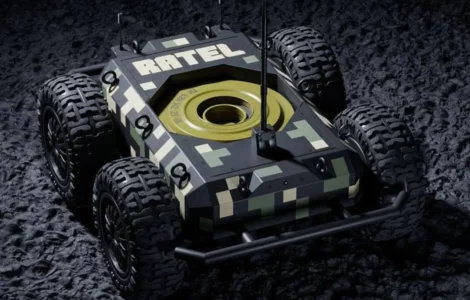 Bojový kamikaze robot Ratel S