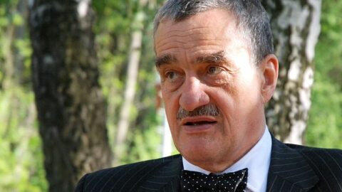 Karel Schwarzenberg v roce 2007