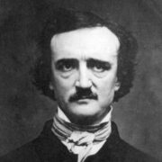 Edgar Allan Poe na fotografii z roku 1848, rok před svou smrtí.