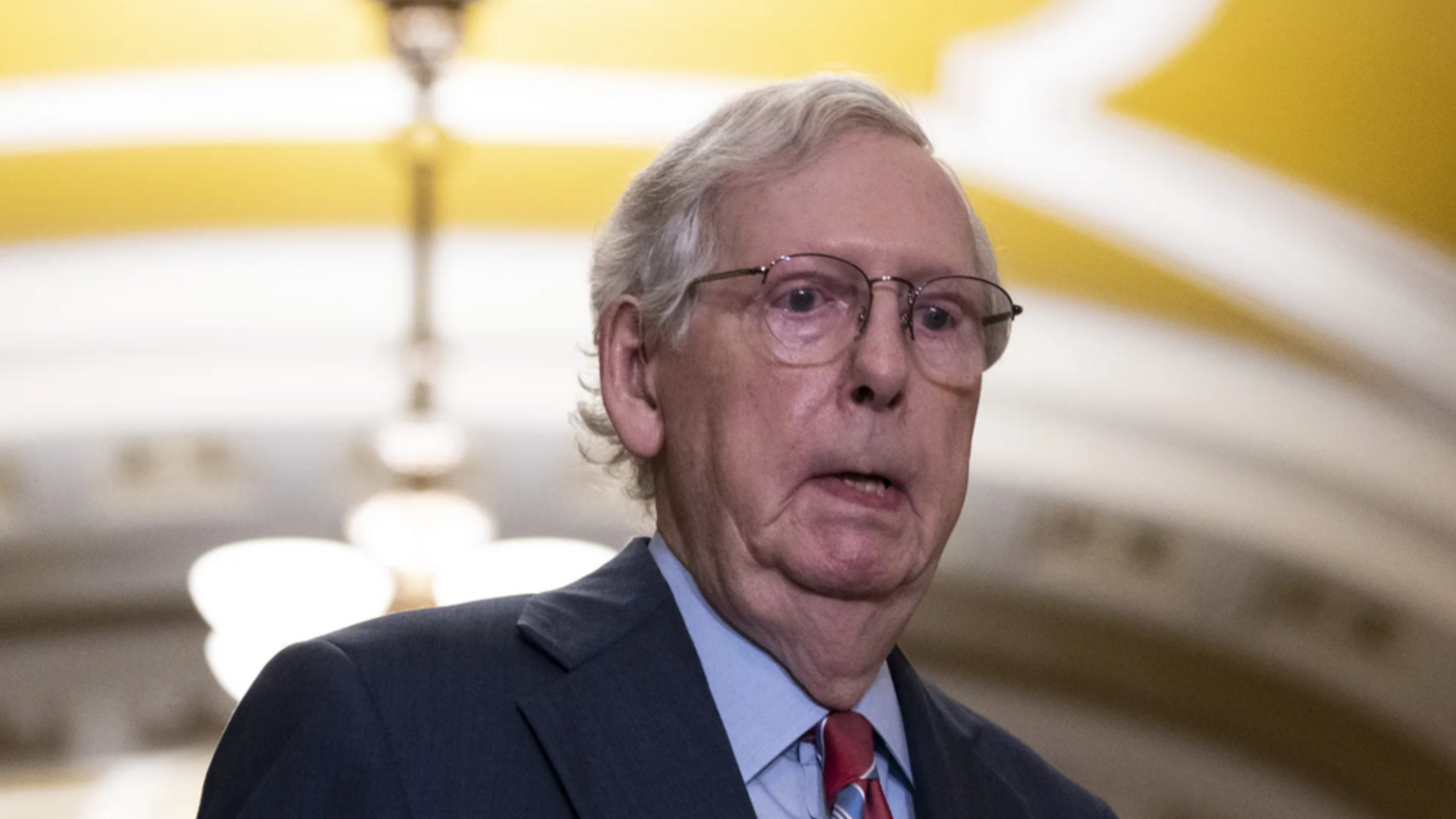 Republikánský senátor Mitch McConnell