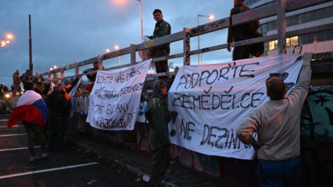 Demonstrace „zemědělců“