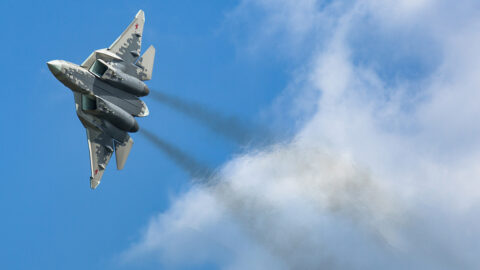 Ruský stíhací letoun páté generace Suchoj Su-57