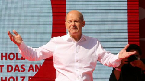 Německý kancléř Olaf Scholz