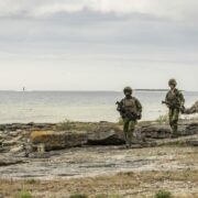 Švédští vojáci na Gotlandu, ilustrační foto