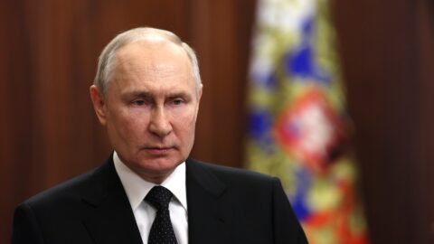 Ruský vůdce Vladimír Putin