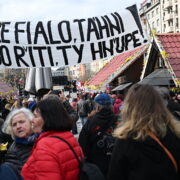 Demonstrace pořádaná stranou PRO Jindřicha Rajchla, 23. března 2024