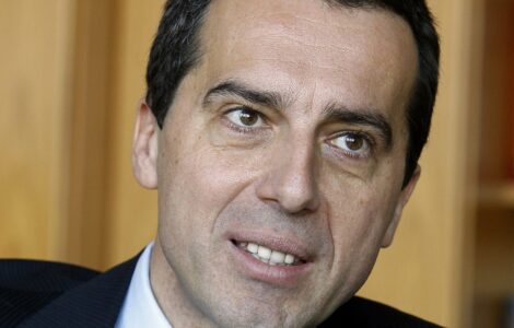 Rakouský kancléř Christian Kern