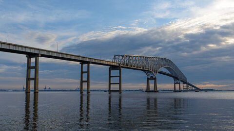 Francis Scott Key Bridge v Baltimoru