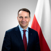 Polský ministr zahraničí Radosław Sikorski