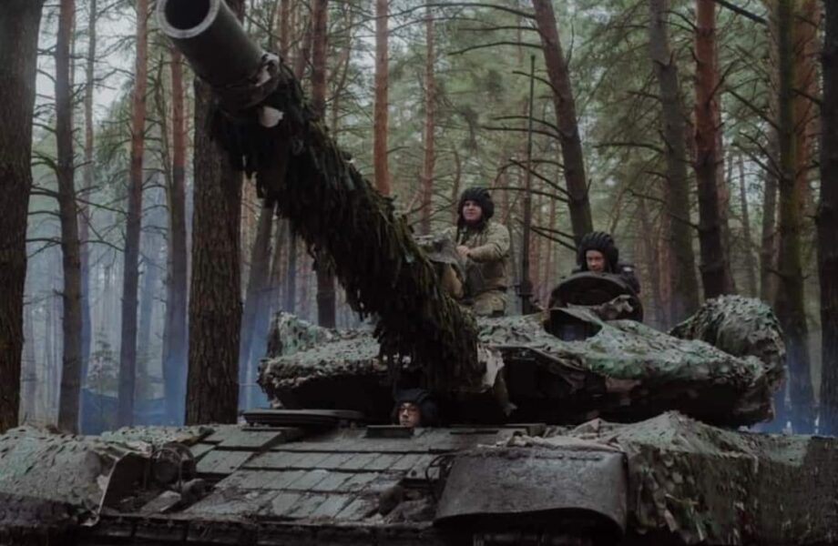 Tank ukrajinské armády