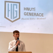 Předsedou Hnutí Generace je student Daniel Krutý