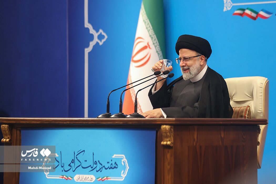 Íránský prezident Ebrahím Raísí.