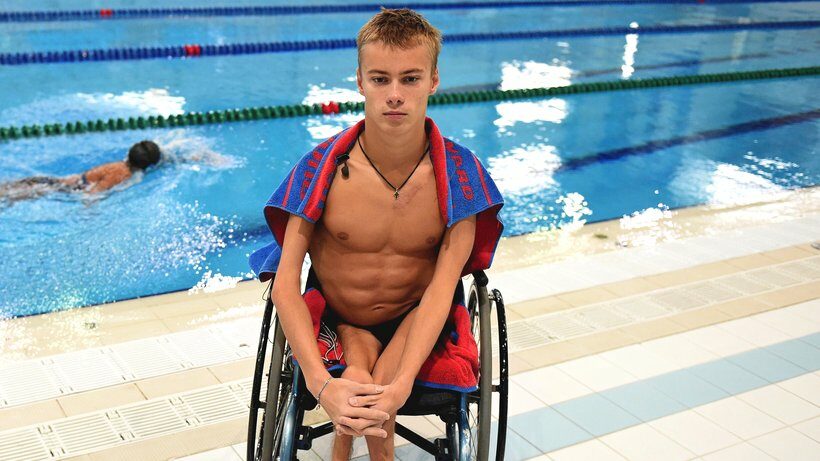 Ruský paralympijský atlet Alexander Makarov