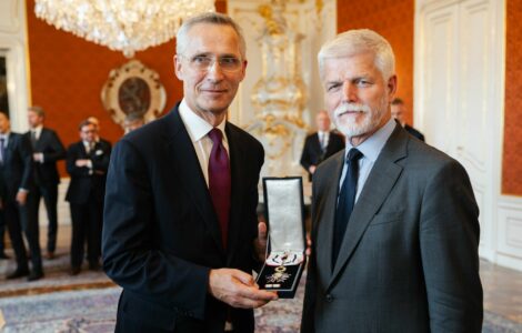 Prezident Pavel udělil Řád TGM generálnímu tajemníkovi NATO Stoltenbergovi.