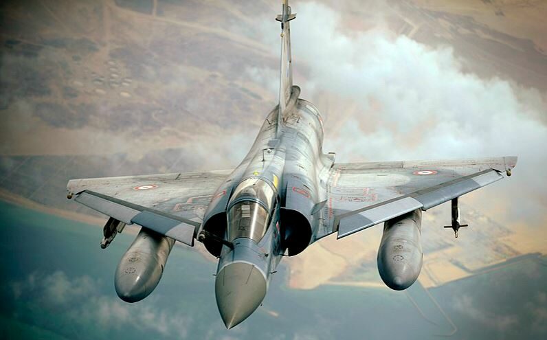 Letadlo Mirage 2000.