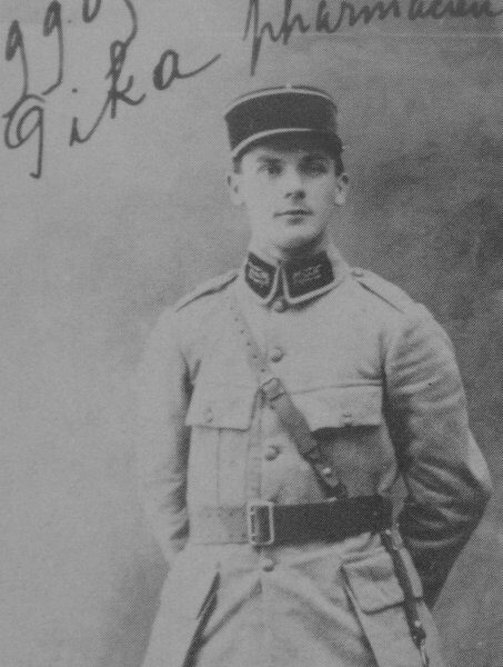 Heliodor Píka jako francouzský legionář v období první světové války.