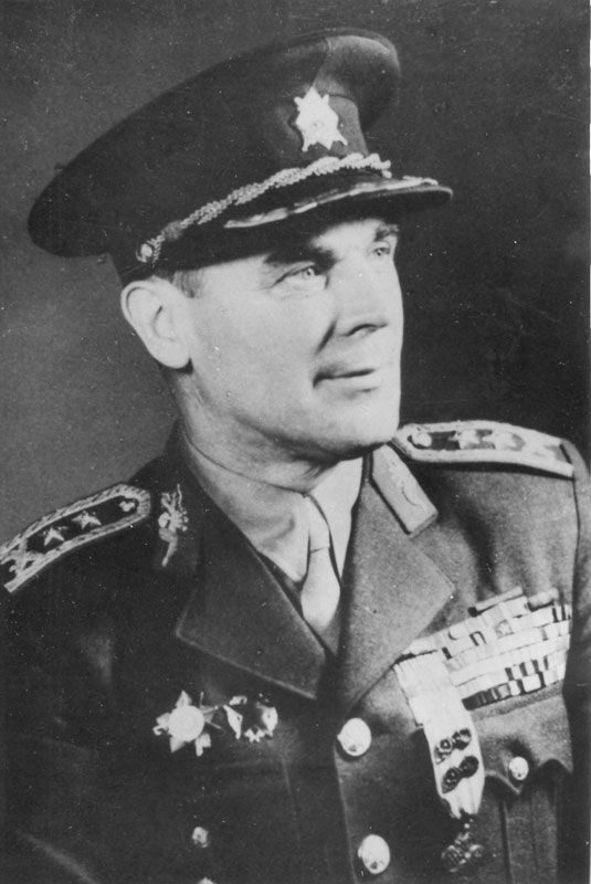 Generál Heliodor Píka, oběť komunistických vykonstruovaných procesů. 
