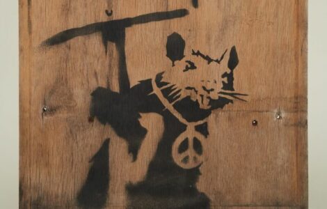 Banksy, Placard Rat