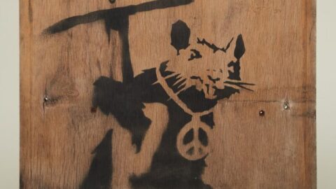 Banksy, Placard Rat