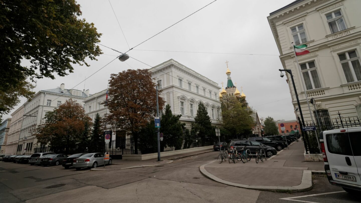Ruská ambasáda ve Vídni.