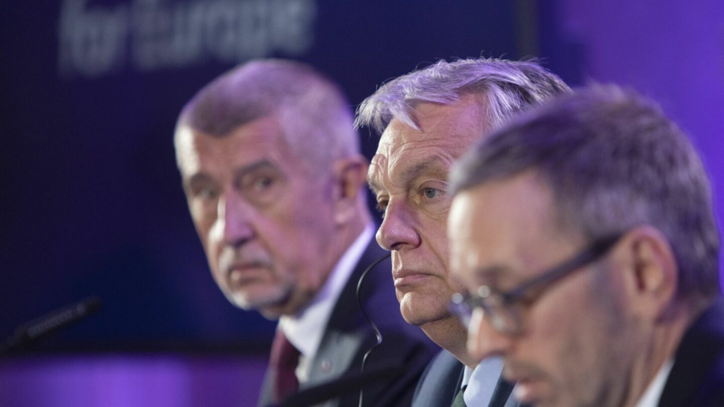 Hnutí ANO Andreje Babiše, maďarská strana Fidesz Viktora Orbána a Svobodná strana Rakouska (FPÖ) v čele s Herbertem Kicklem zakládají novou politickou alianci. 