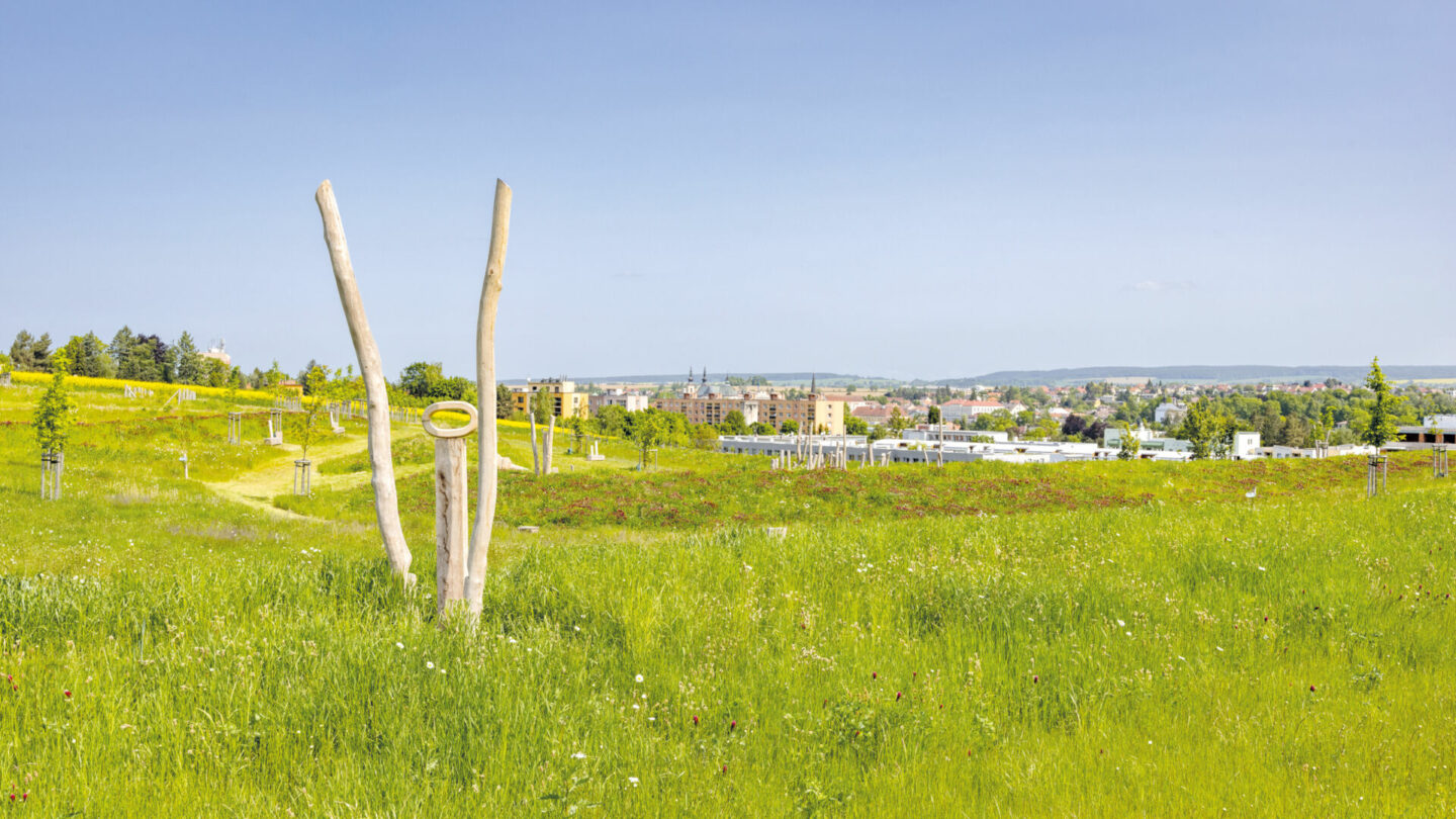 Krajina díky architektce Evě Wagnerová opět získala rozmanitost, jakou měla před nástupem kolektivizace v padesátých letech minulého století. Důležitou roli sehrálo město jako investor, jenž provedl výkupy několika drobných pozemků tak, 
aby úpravy měly širší dopad
