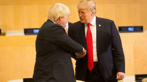 Boris Johnson a Donald Trump