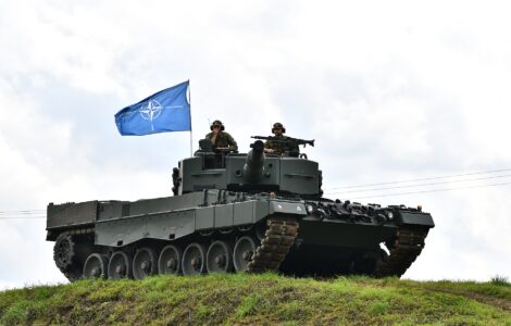 Leopard 2A4 v barvách české armády