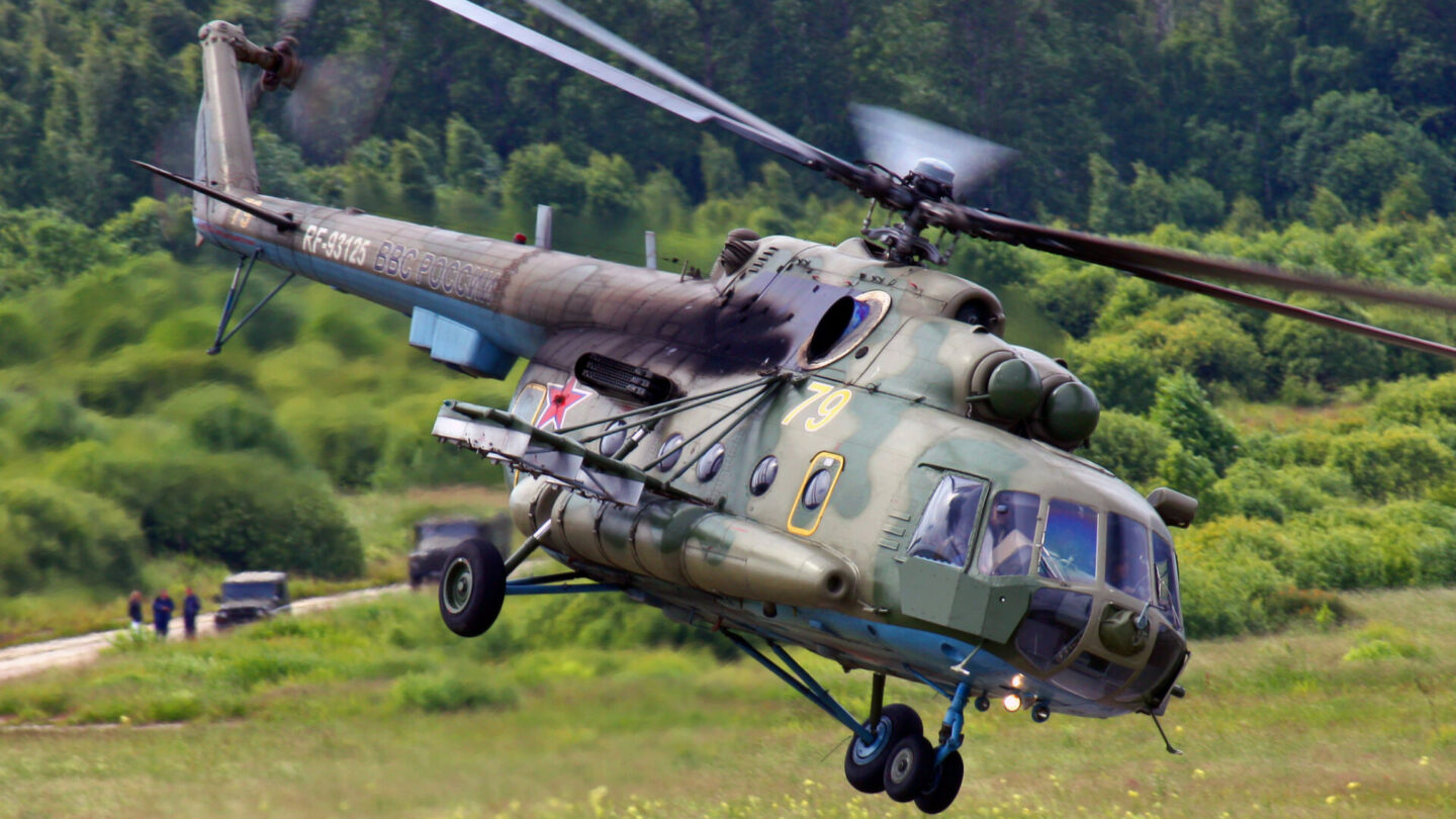 Ruský vrtulník Mi-8