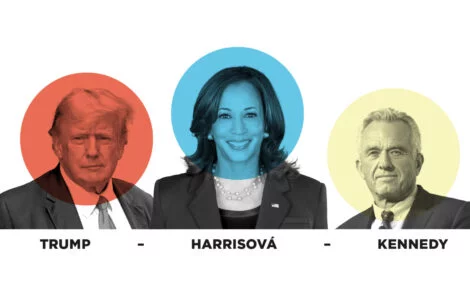 Kamala Harris, Donald Trump, Robert Kennedy