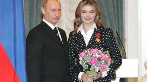 Vladimir Putin a Alina Kabajevová