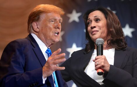 Donald Trump a Kamala Harrisová