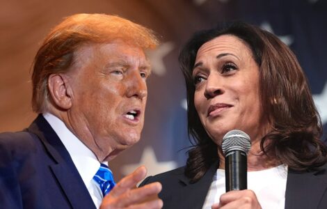 Donald Trump a Kamala Harrisová