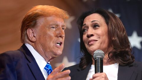 Donald Trump a Kamala Harrisová