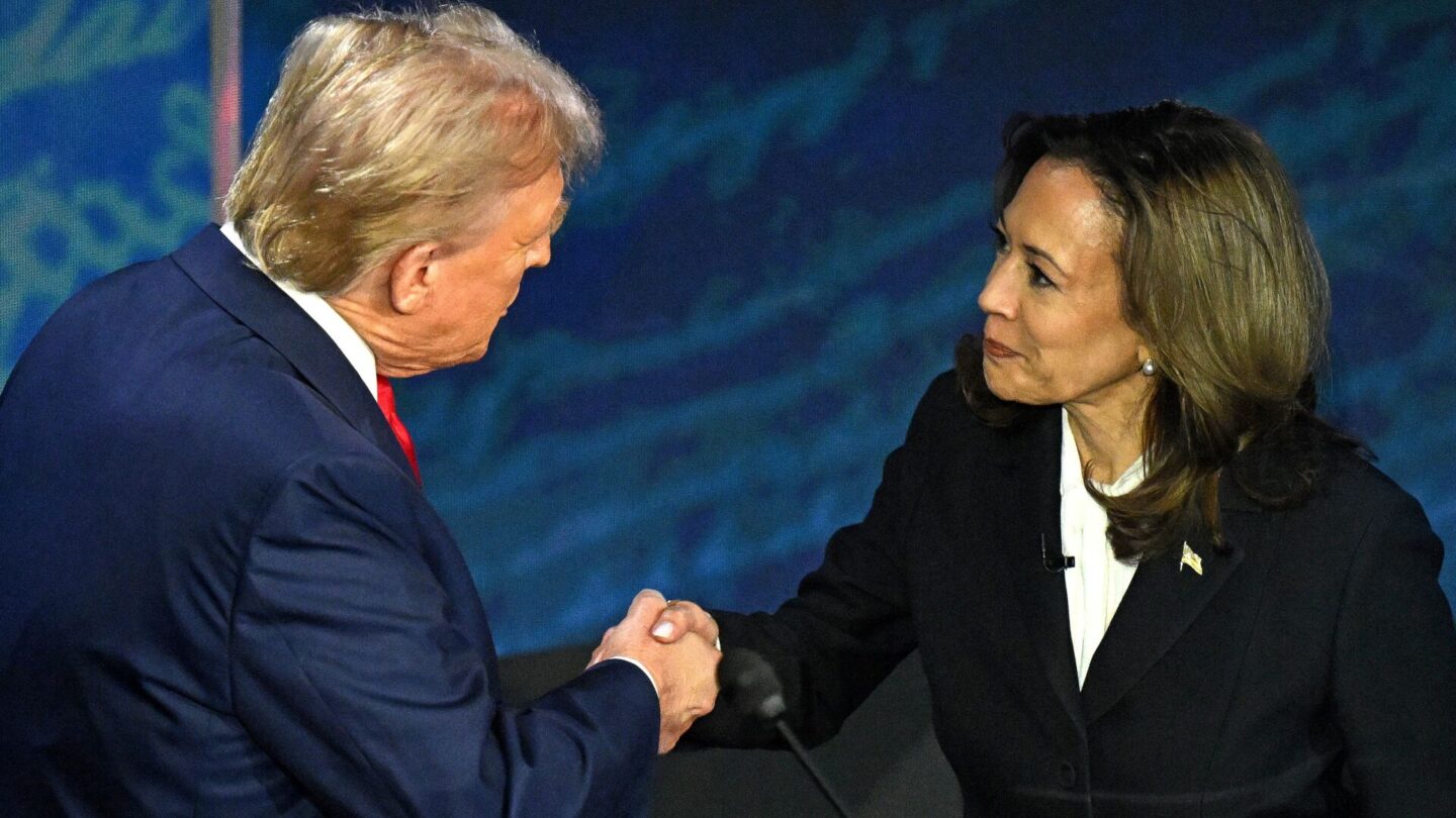 Donald Trump, Kamala Harrisová