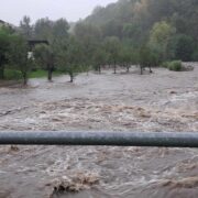 Několik řek na Jesenicku dosáhlo 3. stupně povodňové aktivity