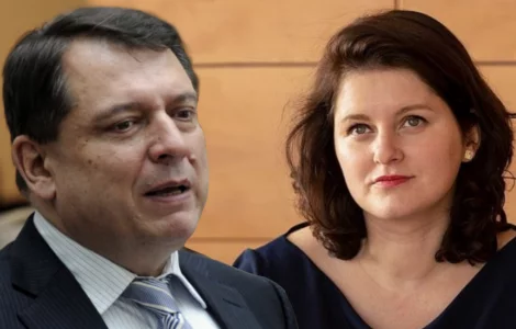 Jiří Paroubek (ČSSD) a Jana Maláčová (SOCDEM)